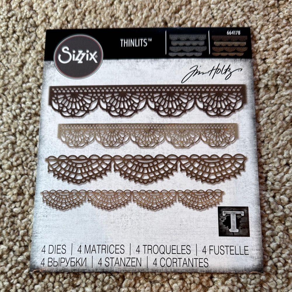 Sizzix Thinlits Crochet Border Dies